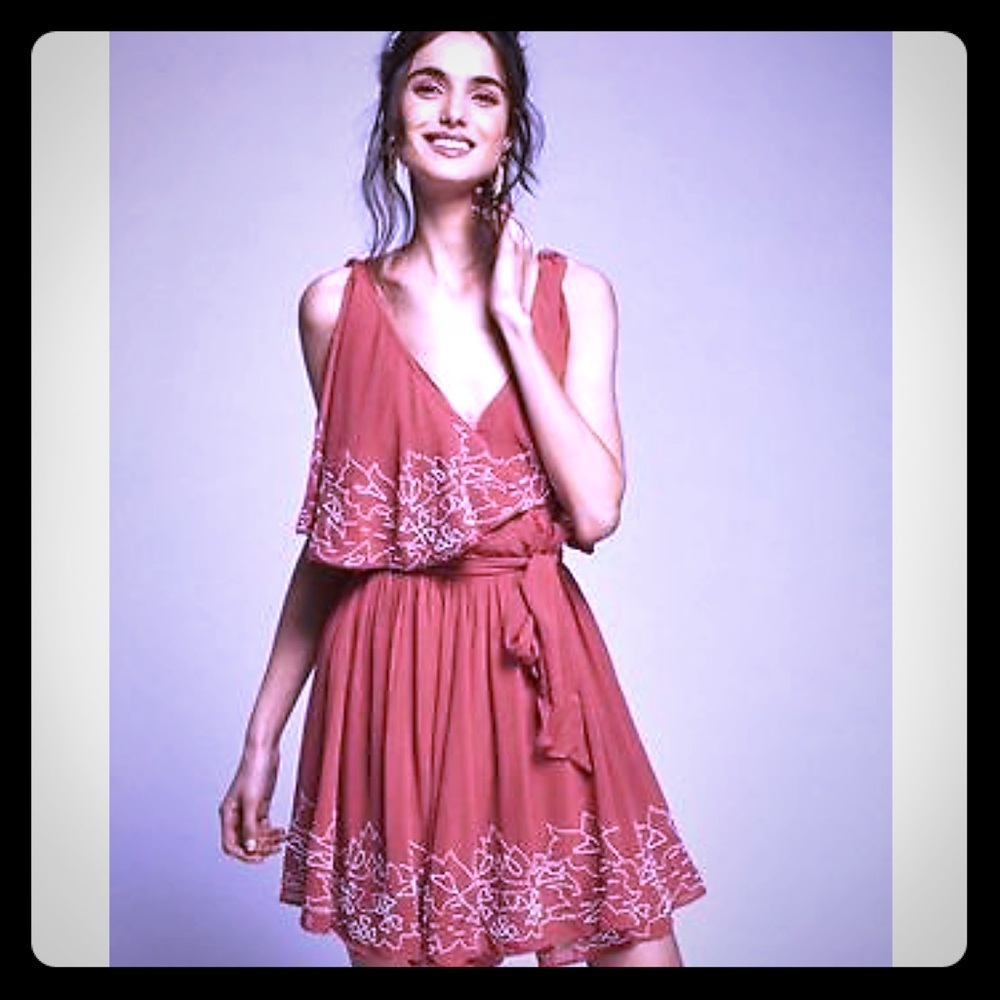 Freepeople Sylvia wrap dress